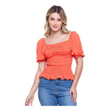 Blusa Elastex Tamanho Grande 40 Ao 50 Ciganinha Plus Size 