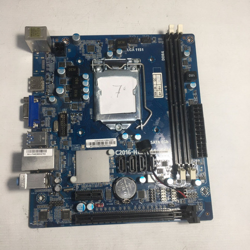 Placa Mae Centrium C2016-h110m4-c2h Ddr4 Lga1151