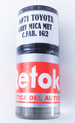 Pintura Retok Toyota Grey Mica Met 1g2 2005-2019