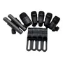 Kit 7 Micrófonos De Bateria Ross M814 Con Estuche Color Negro