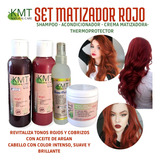 Set Matizador Rojo, Revitaliza Tonos Rojos Y Cobrizos - Full