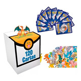 Cartas Pokémon - Lote 120 Cartas Originales Aleatorias Holo