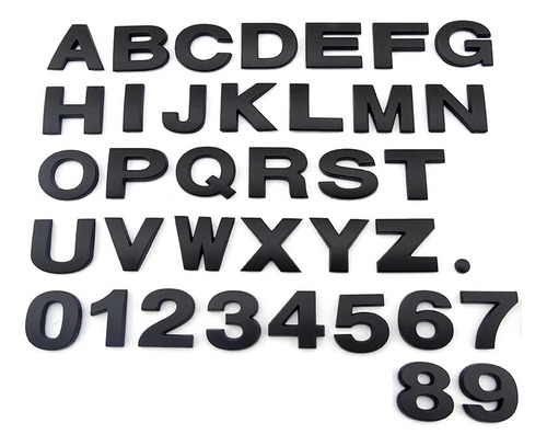 14pcs Personalizacin 25mm 3d Diy Letra Insignia Logotipo