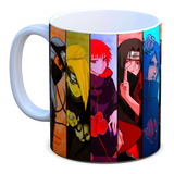 Mug Anime Naruto - Taza De La Organización Akatsu