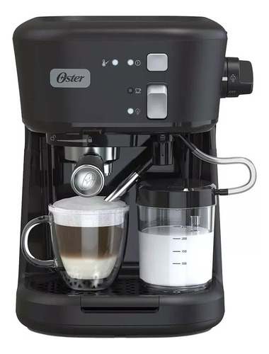 Cafetera Espresso Y Cappuccino Oster Em5501b Negro 1