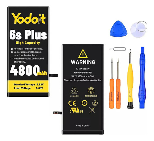 Batería Para iPhone 6s Plus 4800mah Con Tools Alta Capacidad