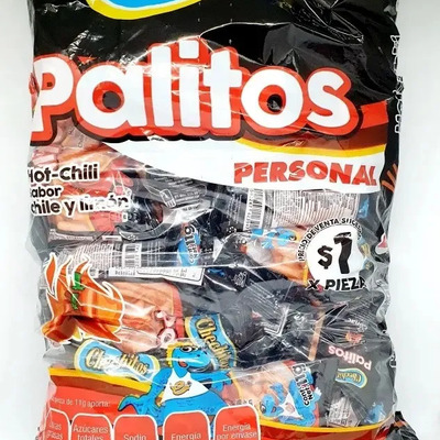 Gonac Palitos Hot Chilli Personal 25 Piezas Kikys Chechitos | Meses sin interés