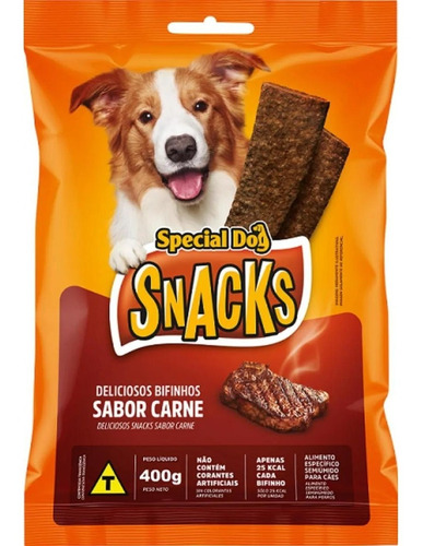 Bifinhos Special Dog Snacks Sabor Carne 400g