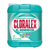 Blanqueador Líquido Cloralex El Rendidor 10l