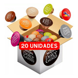 Kit 20 Cápsulas Café Dolce Gusto Sortidas Caixa Frete Barato