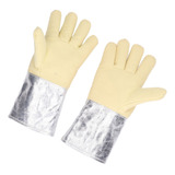 1 Par De Guantes De Papel De Aluminio Resistentes A Altas Te