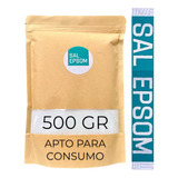 Sulfato De Magnesio Usp O Sal Epsom Comestible 500 Gr