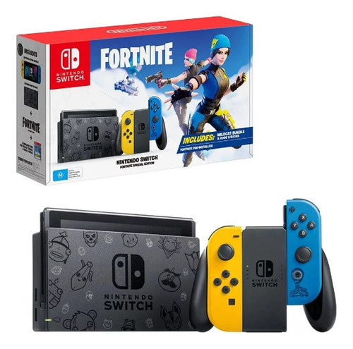 Nintendo Switch V2 Edição Fortinite 