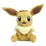 Lindo Muñeco De Peluche Pokémon Eevee Niño Juguete 30cm