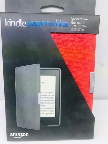 Capa Para Kindle Paperwhite 5,6,7 Geração Vermelha