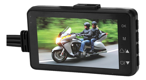 Motocicleta 1080p Grabadora De Vídeo Cam Hd Dvr 120 Grados T