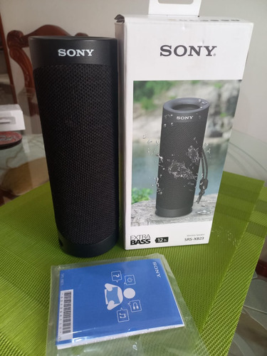 Parlante Sony Extra Bass Srs-xb23 Bluetooth Waterproof Negro