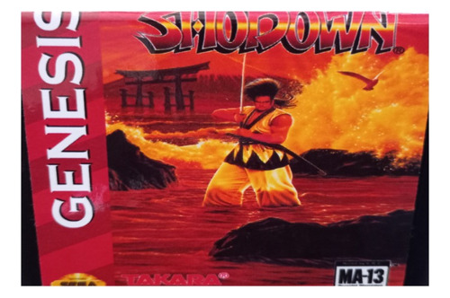 Samurai Shodown Para Sega Genesis Megadrive. Repro 