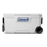 Hielera Marina Blanca 100 Qt Coleman® Llanta Y Asa Transport