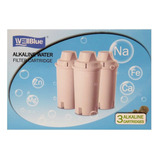 Wellblue 3 pack Gota En Brita Estilo Alcalinas Filtro De Agu