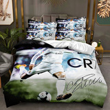 Cama Doble - Cristiano Ronaldo, Juego De Colcha