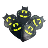 Set 5 Plumillas Puas Uñas Guitarra Bajo De Batman 1.2 Mm