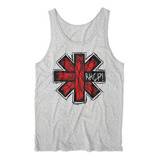 Musculosa Red Hot Chili Peppers Banda M2 Gris Melange