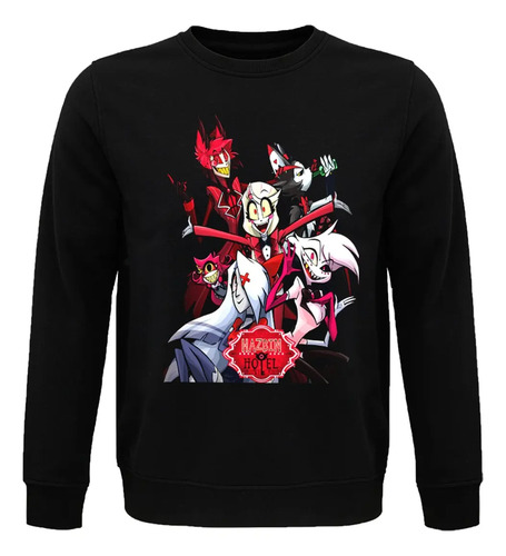 Sudadera Alastor Charlie Lucifer Niffty Hotel Hazbin Anime | Meses sin interés