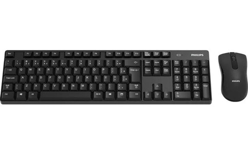 Kit Teclado E Mouse Sem Fio Philips C501