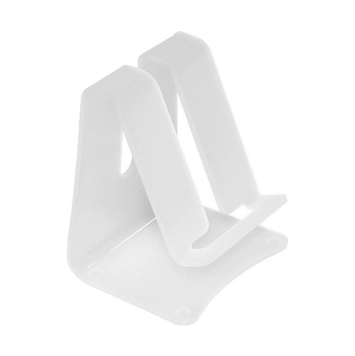 Suporte Para Celular De Mesa Acrílico - Porta Celular Branco