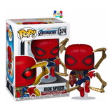 Iron Spider Man Guante De Thanos End Game Funko Pop Cf