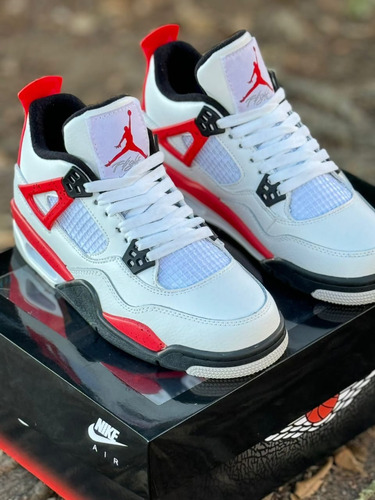 Jordan Retro 4 Red Cement #7.5 