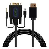 Lokeke - Cable Convertidor De Hdmi A Vga Con Audio Y Cable U