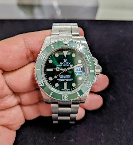 Relógio Submariner Hulk