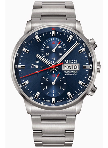 Reloj Cronógrafo Mido Commander Ii - M016.414.11.041.00