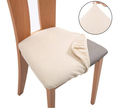 Set De 6 Cubre Asiento De Comedor