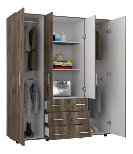 Closet Fontan 179 X 150 X 49 Rta Bellota + Blanco