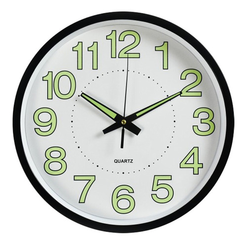 Reloj De Pared,30 Cm Grande Moderno Luminoso Reloj De Pared