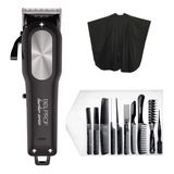 Kit Barberia Maquina Corte Belprof + Set 9 Peines Eurostil