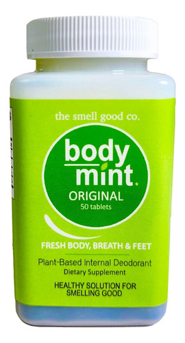 Pastillas Body Mint Original Mal Olor Corporal Y Mal Aliento