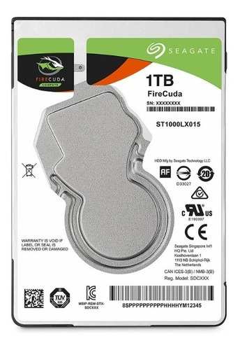 Hd Notebook Seagate Firecuda 1tb 2.5 St1000lx015