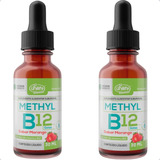 Kit 2 B12 Methyl Gotas 30 Ml Suplemento Vitaminico - Unilife