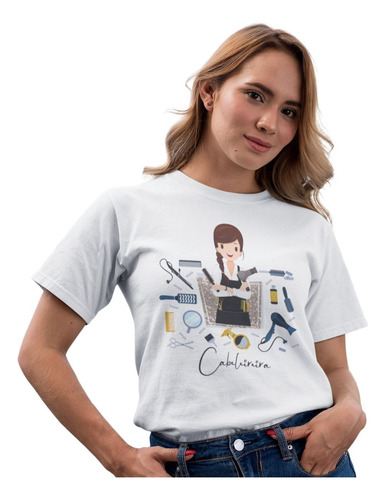 Camiseta Babylook Camisa Feminina Blusa Carreira Profissões