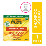 Shampoo En Barra Garnier Fructis Hair Food Banana 60 Gr