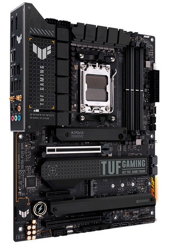Board Asus Tuf Gaming X670e-plus Wifi (socket Am5) Color Negro