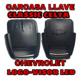 Carcasa Llave Chevrolet Celta De 2 Bot Con Luz Logo Armado 