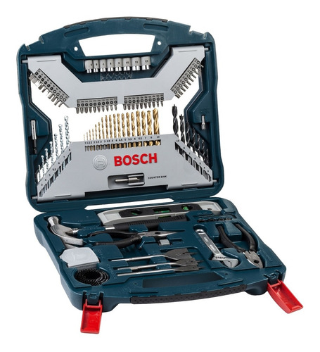 Jogo Estojo Kit Ferramentas 103 Peças Novo X-line Bosch