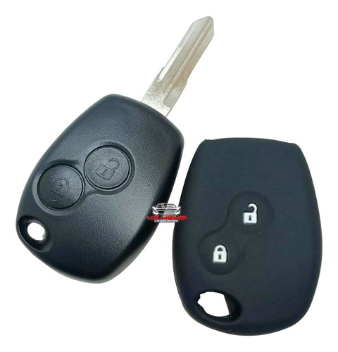 Carcasa Llave Renault Duster Sandero Stepway Aprio Y Silicon