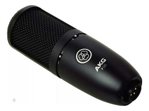 Microfone Akg P120 Condensador  Cardioide Preto