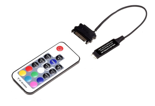 Controlador Rgb Con Control Remoto Para Leds Digitales 5v